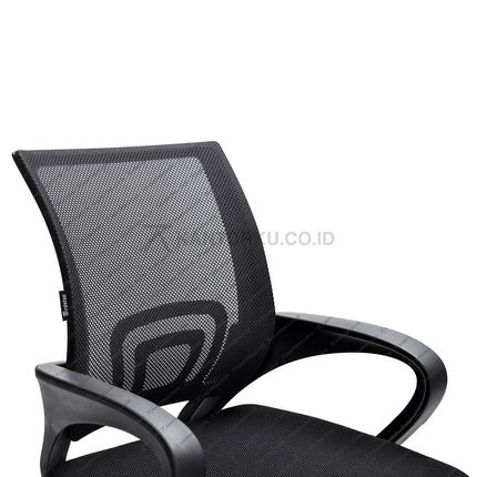 Kursi Kantor Ergonomis - Kursi Kerja desain Minimalis - Kursi Staff - Kursi Karyawan - KURSI TANPA RODA - Kursi Hadap - Kursi Tunggu - Kursi Visitor - Kursi Meeting kursi Rapat - desain elegan harga ramah di kantong - ERGOTEC - KANTORKU