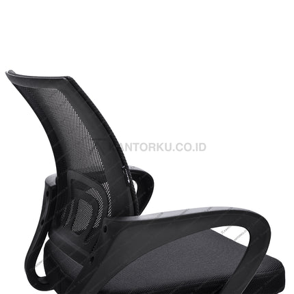 Kursi Kantor Ergonomis - Kursi Kerja desain Minimalis - Kursi Staff - Kursi Karyawan - KURSI TANPA RODA - Kursi Hadap - Kursi Tunggu - Kursi Visitor - Kursi Meeting kursi Rapat - desain elegan harga ramah di kantong - ERGOTEC - KANTORKU