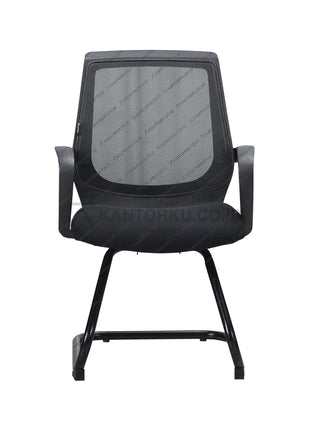 Kursi Kantor Ergonomis - Kursi Visitor sandaran jaring - Kursi Kerja desain Minimalis - Kursi Staff - Kursi Karyawan - KURSI TANPA RODA - Kursi Hadap - Kursi Tunggu - Kursi Visitor - Kursi Meeting kursi Rapat - desain elegan harga ramah di kantong - ERGOTEC - KANTORKU