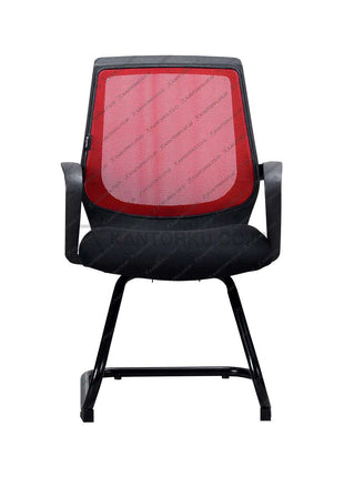 Kursi Kantor Ergonomis - Kursi Visitor sandaran jaring - Kursi Kerja desain Minimalis - Kursi Staff - Kursi Karyawan - KURSI TANPA RODA - Kursi Hadap - Kursi Tunggu - Kursi Visitor - Kursi Meeting kursi Rapat - desain elegan harga ramah di kantong - ERGOTEC - KANTORKU