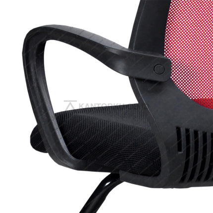 Kursi Kantor Ergonomis - Kursi Visitor sandaran jaring - Kursi Kerja desain Minimalis - Kursi Staff - Kursi Karyawan - KURSI TANPA RODA - Kursi Hadap - Kursi Tunggu - Kursi Visitor - Kursi Meeting kursi Rapat - desain elegan harga ramah di kantong - ERGOTEC - KANTORKU