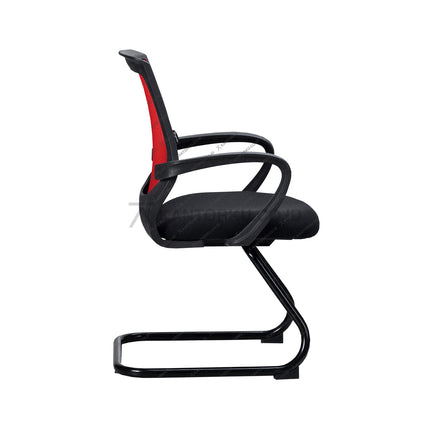 Kursi Kantor Ergonomis - Kursi Visitor sandaran jaring - Kursi Kerja desain Minimalis - Kursi Staff - Kursi Karyawan - KURSI TANPA RODA - Kursi Hadap - Kursi Tunggu - Kursi Visitor - Kursi Meeting kursi Rapat - desain elegan harga ramah di kantong - ERGOTEC - KANTORKU