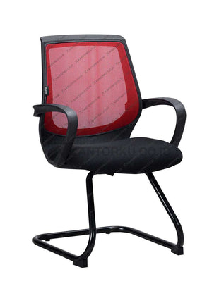 Kursi Kantor Ergonomis - Kursi Visitor sandaran jaring - Kursi Kerja desain Minimalis - Kursi Staff - Kursi Karyawan - KURSI TANPA RODA - Kursi Hadap - Kursi Tunggu - Kursi Visitor - Kursi Meeting kursi Rapat - desain elegan harga ramah di kantong - ERGOTEC - KANTORKU