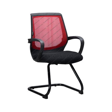 Kursi Kantor Ergonomis - Kursi Visitor sandaran jaring - Kursi Kerja desain Minimalis - Kursi Staff - Kursi Karyawan - KURSI TANPA RODA - Kursi Hadap - Kursi Tunggu - Kursi Visitor - Kursi Meeting kursi Rapat - desain elegan harga ramah di kantong - ERGOTEC - KANTORKU