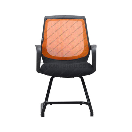 Kursi Kantor Ergonomis - Kursi Visitor sandaran jaring - Kursi Kerja desain Minimalis - Kursi Staff - Kursi Karyawan - KURSI TANPA RODA - Kursi Hadap - Kursi Tunggu - Kursi Visitor - Kursi Meeting kursi Rapat - desain elegan harga ramah di kantong - ERGOTEC - KANTORKU