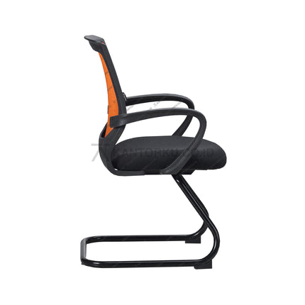 Kursi Kantor Ergonomis - Kursi Visitor sandaran jaring - Kursi Kerja desain Minimalis - Kursi Staff - Kursi Karyawan - KURSI TANPA RODA - Kursi Hadap - Kursi Tunggu - Kursi Visitor - Kursi Meeting kursi Rapat - desain elegan harga ramah di kantong - ERGOTEC - KANTORKU