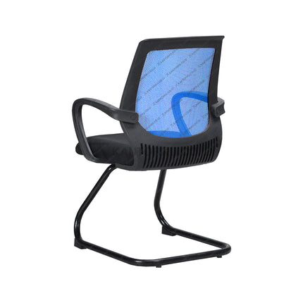 Kursi Kantor Ergonomis - Kursi Visitor sandaran jaring - Kursi Kerja desain Minimalis - Kursi Staff - Kursi Karyawan - KURSI TANPA RODA - Kursi Hadap - Kursi Tunggu - Kursi Visitor - Kursi Meeting kursi Rapat - desain elegan harga ramah di kantong - ERGOTEC - KANTORKU