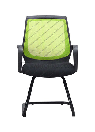 Kursi Kantor Ergonomis - Kursi Visitor sandaran jaring - Kursi Kerja desain Minimalis - Kursi Staff - Kursi Karyawan - KURSI TANPA RODA - Kursi Hadap - Kursi Tunggu - Kursi Visitor - Kursi Meeting kursi Rapat - desain elegan harga ramah di kantong - ERGOTEC - KANTORKU