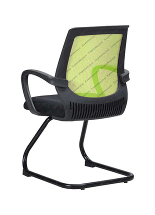 Kursi Kantor Ergonomis - Kursi Visitor sandaran jaring - Kursi Kerja desain Minimalis - Kursi Staff - Kursi Karyawan - KURSI TANPA RODA - Kursi Hadap - Kursi Tunggu - Kursi Visitor - Kursi Meeting kursi Rapat - desain elegan harga ramah di kantong - ERGOTEC - KANTORKU