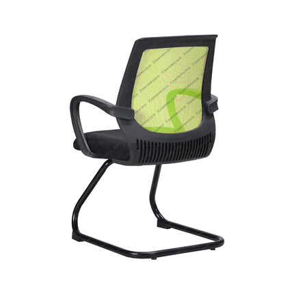 Kursi Kantor Ergonomis - Kursi Visitor sandaran jaring - Kursi Kerja desain Minimalis - Kursi Staff - Kursi Karyawan - KURSI TANPA RODA - Kursi Hadap - Kursi Tunggu - Kursi Visitor - Kursi Meeting kursi Rapat - desain elegan harga ramah di kantong - ERGOTEC - KANTORKU