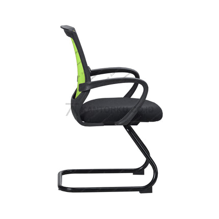 Kursi Kantor Ergonomis - Kursi Visitor sandaran jaring - Kursi Kerja desain Minimalis - Kursi Staff - Kursi Karyawan - KURSI TANPA RODA - Kursi Hadap - Kursi Tunggu - Kursi Visitor - Kursi Meeting kursi Rapat - desain elegan harga ramah di kantong - ERGOTEC - KANTORKU