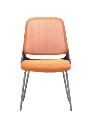 Kursi hadap Ergotec 774 U4 kaki cantilever elegan tanpa sandaran lengan Tersedia di Kantorku
