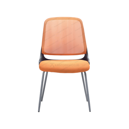 Kursi hadap Ergotec 774 U4 kaki cantilever elegan tanpa sandaran lengan Tersedia di Kantorku