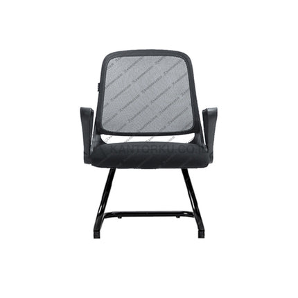 Kursi Kantor Ergonomis - Kursi Visitor sandaran jaring - Kursi Kerja desain Minimalis - Kursi Staff - Kursi Karyawan - KURSI TANPA RODA - Kursi Hadap - Kursi Tunggu - Kursi Visitor - Kursi Meeting kursi Rapat - desain elegan harga ramah di kantong - ERGOTEC - KANTORKU
