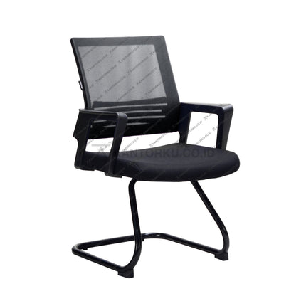 Kursi Kantor Ergonomis - Kursi Visitor sandaran jaring - Kursi Kerja desain Minimalis - Kursi Staff - Kursi Karyawan - KURSI TANPA RODA - Kursi Hadap - Kursi Tunggu - Kursi Visitor - Kursi Meeting kursi Rapat - desain elegan harga ramah di kantong - ERGOTEC 777 U - KANTORKU 