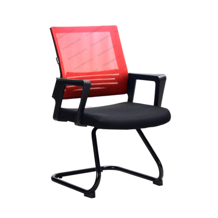 kursi hadap kantor Ergotec 777U rangka powder coating stabil