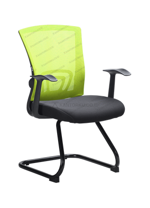 kursi hadap kantor Ergotec 780U rangka powder coating stabil