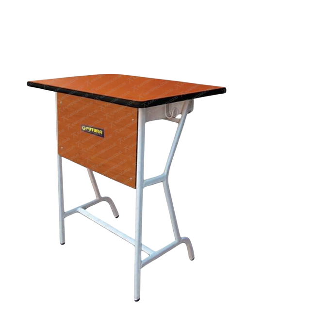 Meja dan kursi sekolah ergonomis dari besi kuat dan kayu berkualitas – Futura