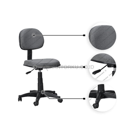 Kursi Kantor Ergotec 801S