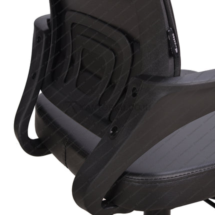 Kursi Kantor Ergonomis Ergotec 851 SJ -  - Kursi Tilting Control - Kursi Kerja desain Minimalis - Kursi Staff - Kursi Karyawan - kursi dengan roda, dan hidrolik - kursi dari bahan kulit desain elegan harga ramah di kantong - Kursi Kantor Ergotec 851SJ - KANTORKU