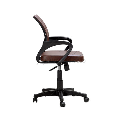 Kursi Kantor Ergonomis Ergotec 851 SJ -  - Kursi Tilting Control - Kursi Kerja desain Minimalis - Kursi Staff - Kursi Karyawan - kursi dengan roda, dan hidrolik - kursi dari bahan kulit desain elegan harga ramah di kantong - Kursi Kantor Ergotec 851SJ - KANTORKU