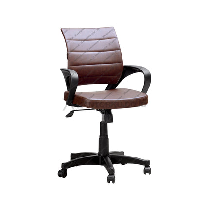 Kursi Kantor Ergonomis Ergotec 851 SJ -  - Kursi Tilting Control - Kursi Kerja desain Minimalis - Kursi Staff - Kursi Karyawan - kursi dengan roda, dan hidrolik - kursi dari bahan kulit desain elegan harga ramah di kantong - Kursi Kantor Ergotec 851SJ - KANTORKU
