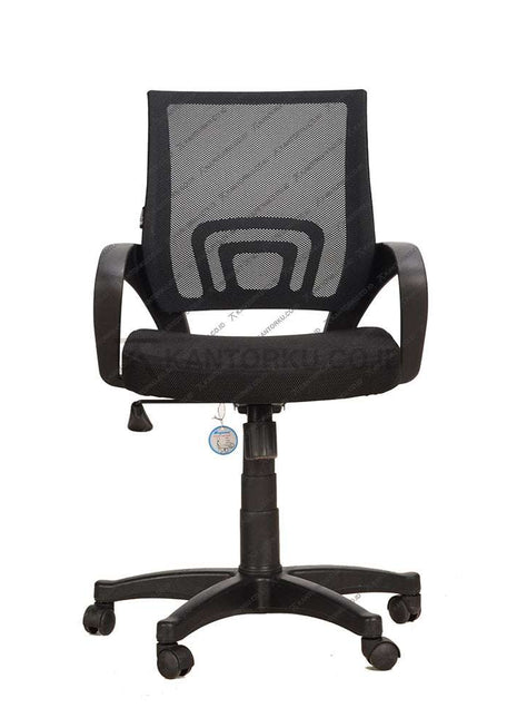 Kursi kantor Ergotec 851 S ergonomis dengan kain jaring breathable dari Kantorku