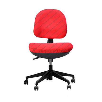 Kursi Kantor Ergonomis - Kursi Tilting Control - kursi TANPA sandaran tangan - Kursi Kerja desain Minimalis - Kursi Staff - Kursi Karyawan - kursi dengan roda dan hidrolik - desain elegan harga ramah di kantong - Kursi Kantor Ergotec 861X - KANTORKU
