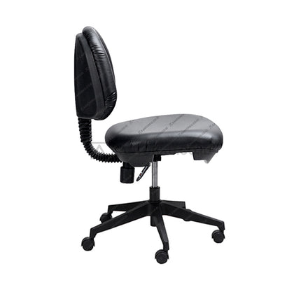 Kursi Kantor Ergonomis - Kursi Tilting Control - kursi TANPA sandaran tangan - Kursi Kerja desain Minimalis - Kursi Staff - Kursi Karyawan - kursi dengan roda dan hidrolik - desain elegan harga ramah di kantong - Kursi Kantor Ergotec 861X - KANTORKU