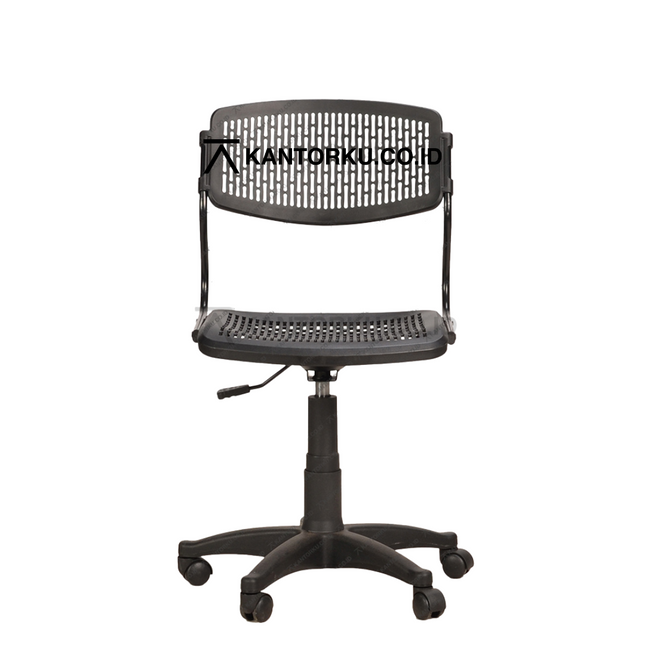 Kursi Kantor Ergonomis - kursi TANPA sandaran tangan - Kursi Kerja desain Minimalis - Kursi Staff - Kursi Karyawan - kursi dengan roda dan hidrolik - desain elegan harga ramah di kantong - Kursi Kantor Ergotec harga di bawah 1 juta - KANTORKU