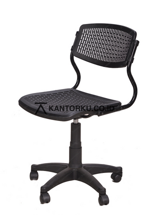 Kursi Kantor Ergonomis - kursi TANPA sandaran tangan - Kursi Kerja desain Minimalis - Kursi Staff - Kursi Karyawan - kursi dengan roda dan hidrolik - desain elegan harga ramah di kantong - Kursi Kantor Ergotec harga di bawah 1 juta - KANTORKU