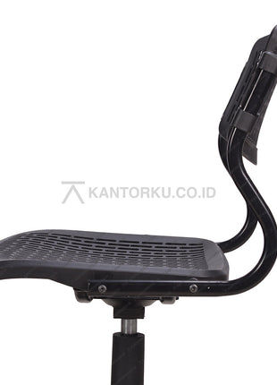 Kursi Kantor Ergonomis - kursi TANPA sandaran tangan - Kursi Kerja desain Minimalis - Kursi Staff - Kursi Karyawan - kursi dengan roda dan hidrolik - desain elegan harga ramah di kantong - Kursi Kantor Ergotec harga di bawah 1 juta - KANTORKU