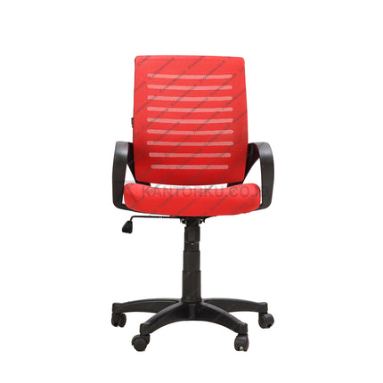 Kursi kerja Ergotec 872S modern dengan penyangga pinggang adjustable dari kantorku.co.id