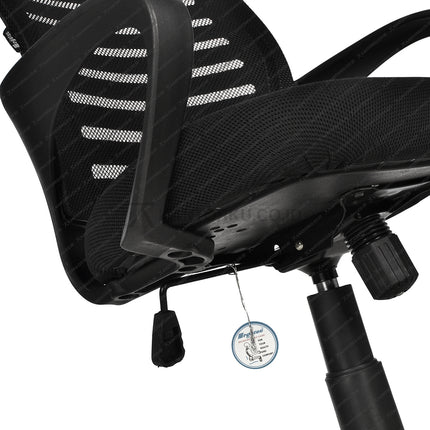 Kursi Kantor Ergonomis - kursi DENGAN sandaran tangan - Kursi Kerja desain Minimalis - Kursi Staff - Kursi Karyawan - kursi dengan roda dan hidrolik - desain elegan harga ramah di kantong - Kursi Kantor Ergotec harga di bawah 1 juta - KANTORKU