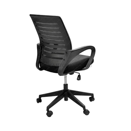 Kursi Kantor Ergonomis - kursi DENGAN sandaran tangan - Kursi Kerja desain Minimalis - Kursi Staff - Kursi Karyawan - kursi dengan roda dan hidrolik - desain elegan harga ramah di kantong - Kursi Kantor Ergotec harga di bawah 1 juta - KANTORKU