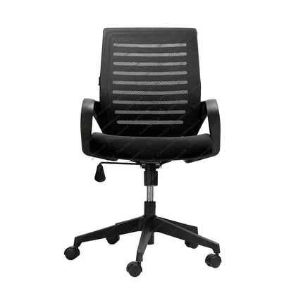 Kursi Kantor Ergonomis - kursi DENGAN sandaran tangan - Kursi Kerja desain Minimalis - Kursi Staff - Kursi Karyawan - kursi dengan roda dan hidrolik - desain elegan harga ramah di kantong - Kursi Kantor Ergotec harga di bawah 1 juta - KANTORKU