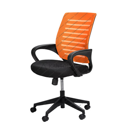 Kursi Kantor Ergonomis - kursi DENGAN sandaran tangan - Kursi Kerja desain Minimalis - Kursi Staff - Kursi Karyawan - kursi dengan roda dan hidrolik - desain elegan harga ramah di kantong - Kursi Kantor Ergotec harga di bawah 1 juta - KANTORKU