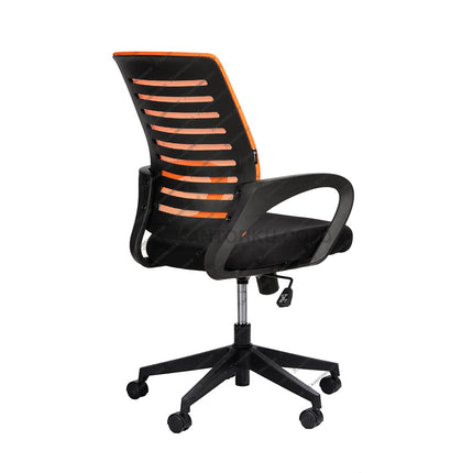 Kursi Kantor Ergonomis - kursi DENGAN sandaran tangan - Kursi Kerja desain Minimalis - Kursi Staff - Kursi Karyawan - kursi dengan roda dan hidrolik - desain elegan harga ramah di kantong - Kursi Kantor Ergotec harga di bawah 1 juta - KANTORKU