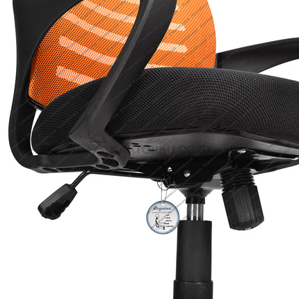 Kursi Kantor Ergonomis - kursi DENGAN sandaran tangan - Kursi Kerja desain Minimalis - Kursi Staff - Kursi Karyawan - kursi dengan roda dan hidrolik - desain elegan harga ramah di kantong - Kursi Kantor Ergotec harga di bawah 1 juta - KANTORKU