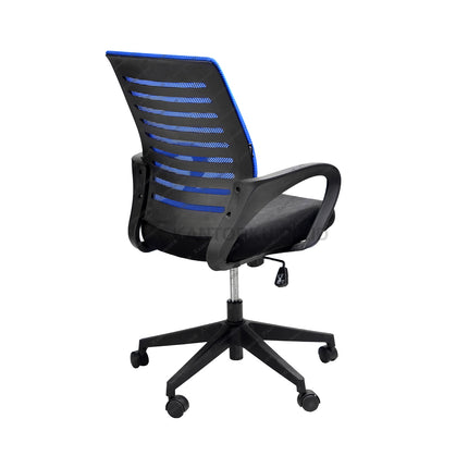 Kursi Kantor Ergonomis - kursi DENGAN sandaran tangan - Kursi Kerja desain Minimalis - Kursi Staff - Kursi Karyawan - kursi dengan roda dan hidrolik - desain elegan harga ramah di kantong - Kursi Kantor Ergotec harga di bawah 1 juta - KANTORKU
