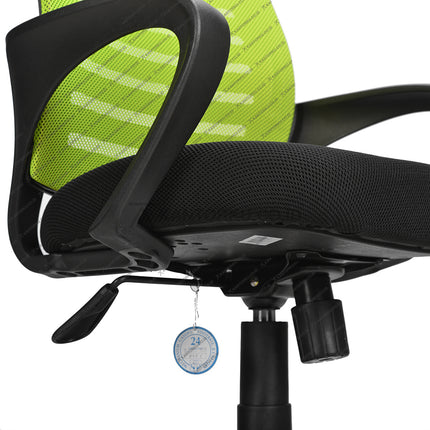 Kursi Kantor Ergonomis - kursi DENGAN sandaran tangan - Kursi Kerja desain Minimalis - Kursi Staff - Kursi Karyawan - kursi dengan roda dan hidrolik - desain elegan harga ramah di kantong - Kursi Kantor Ergotec harga di bawah 1 juta - KANTORKU