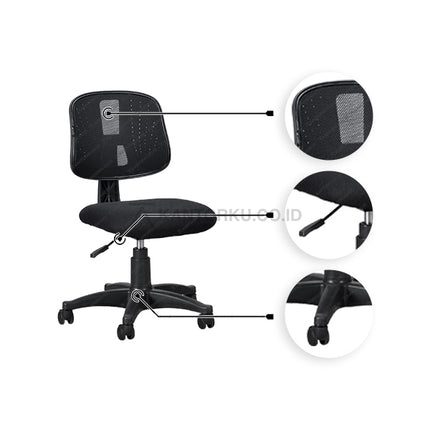Kursi Kantor Ergotec 876S