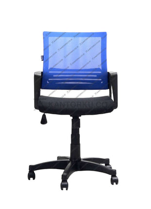 Kursi Ergotec bergaya profesional dengan kaki chrome kuat – kantorkudotcodotid