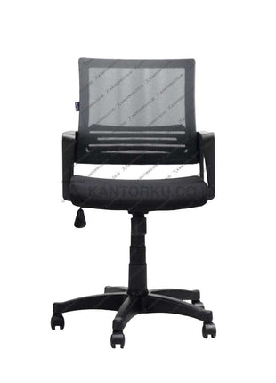 Kursi kantor Ergotec ergonomis dengan material mesh dan fabric premium dari kantorku.co.id