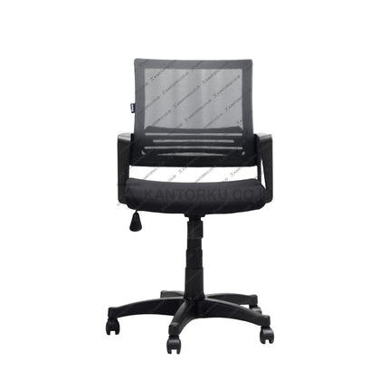 Kursi kantor Ergotec ergonomis dengan material mesh dan fabric premium dari kantorku.co.id