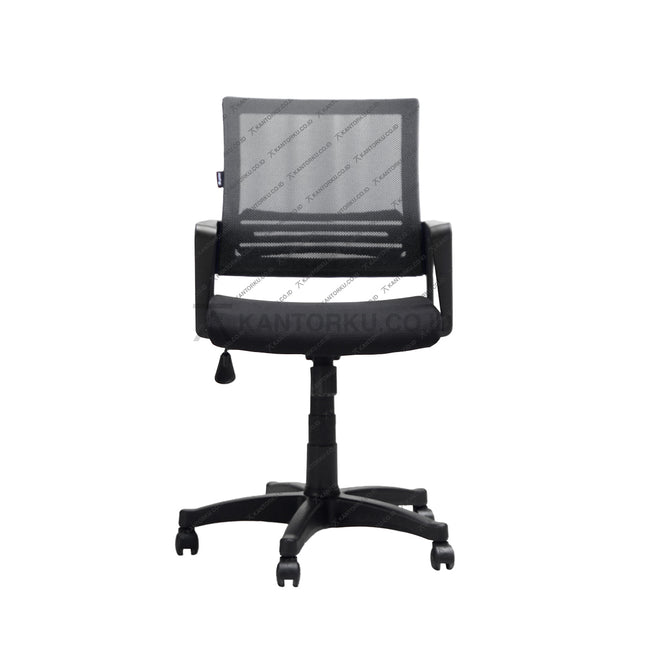 Kursi kantor Ergotec ergonomis dengan material mesh dan fabric premium dari kantorku.co.id