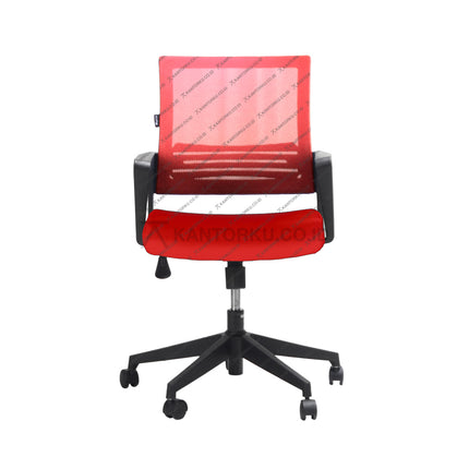 Kursi kantor Ergotec 877X ergonomis dengan kaki nylon kokoh dari kantorku.co.id