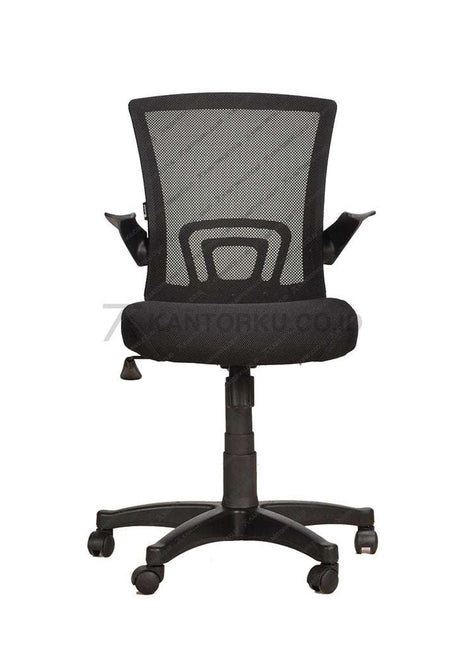 Kursi staff Ergotec 878S ergonomis dengan sandaran lengan adjustable dari Kantorku