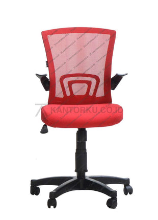 Kursi kantor Ergotec 878S kuat dengan kaki nylon kokoh dari kantorku.co.id