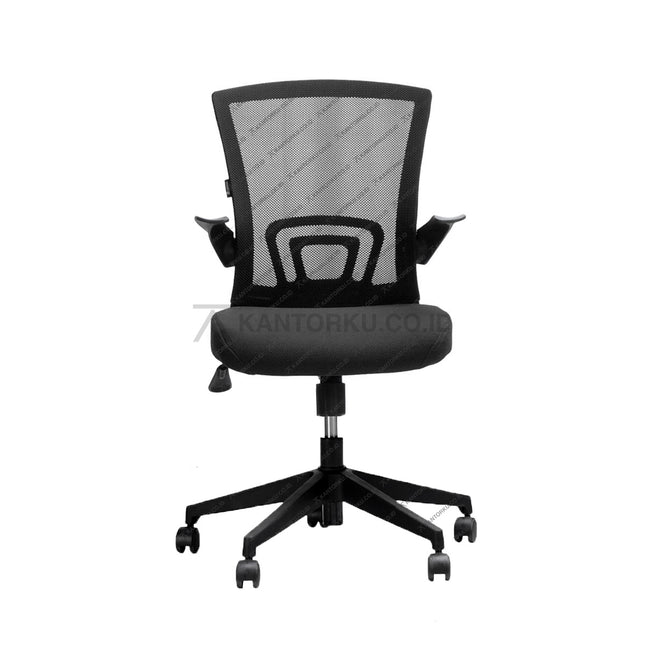 Kursi Kantor Ergonomis - kursi DENGAN sandaran tangan - Kursi Kerja desain Minimalis - Kursi Staff - Kursi Karyawan - kursi dengan roda dan hidrolik - desain elegan harga ramah di kantong - Kursi Kantor Ergotec harga di bawah 1 juta - KANTORKU